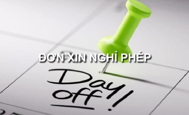 don-xin-nghi-phep