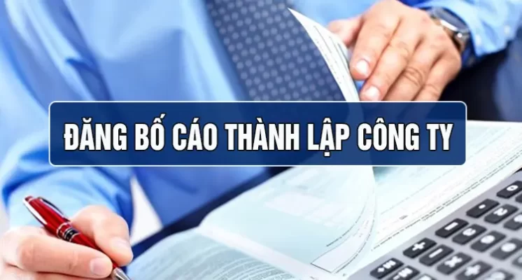 bố cáo thành lập công ty