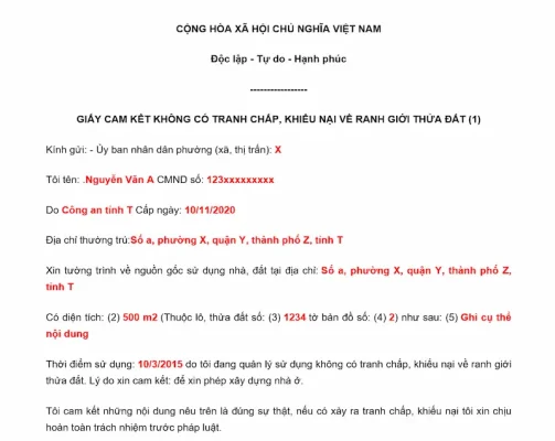 giay-cam-ket-khong-tranh-chap-dat-dai-1